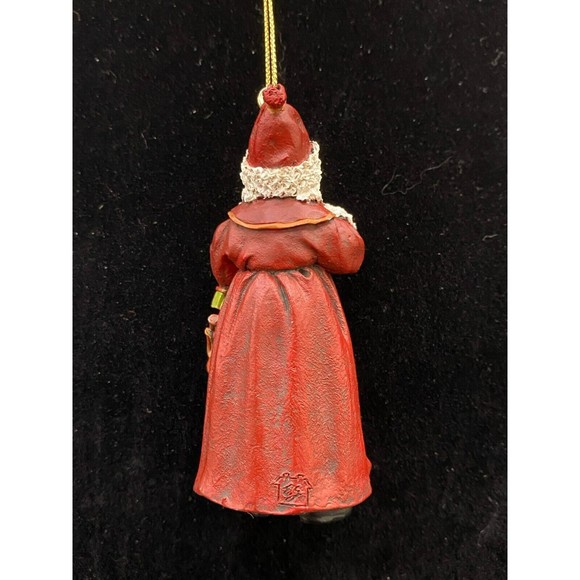 Ornament Santa Claus with Naughty & Nice List - Vintage - Picture 3 of 7